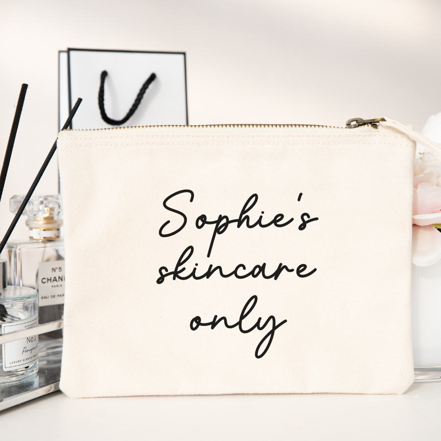 My Skincare Only Personalised Accessory Bag