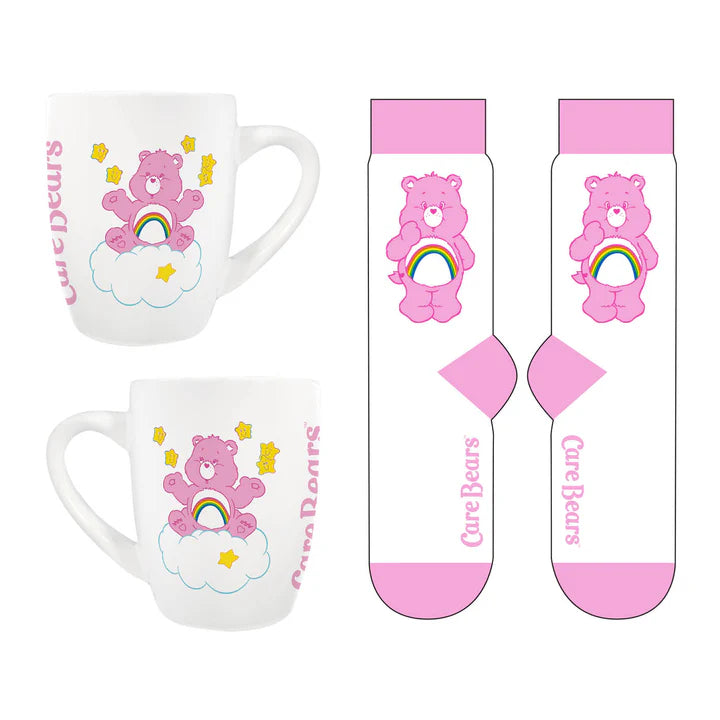 Care Bears (Cheer Bear) Female Mug & Sock Set