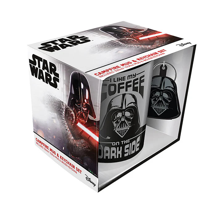 Star Wars (I Like My Coffe On The Dark Side) Campfire Mug Set