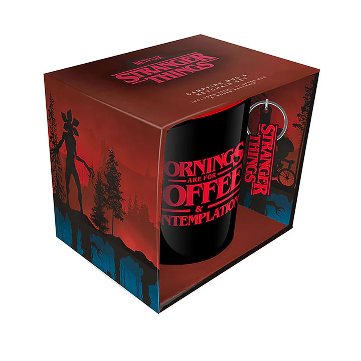 Stranger Things (Coffee And Contemplation) Campfire Mug Set