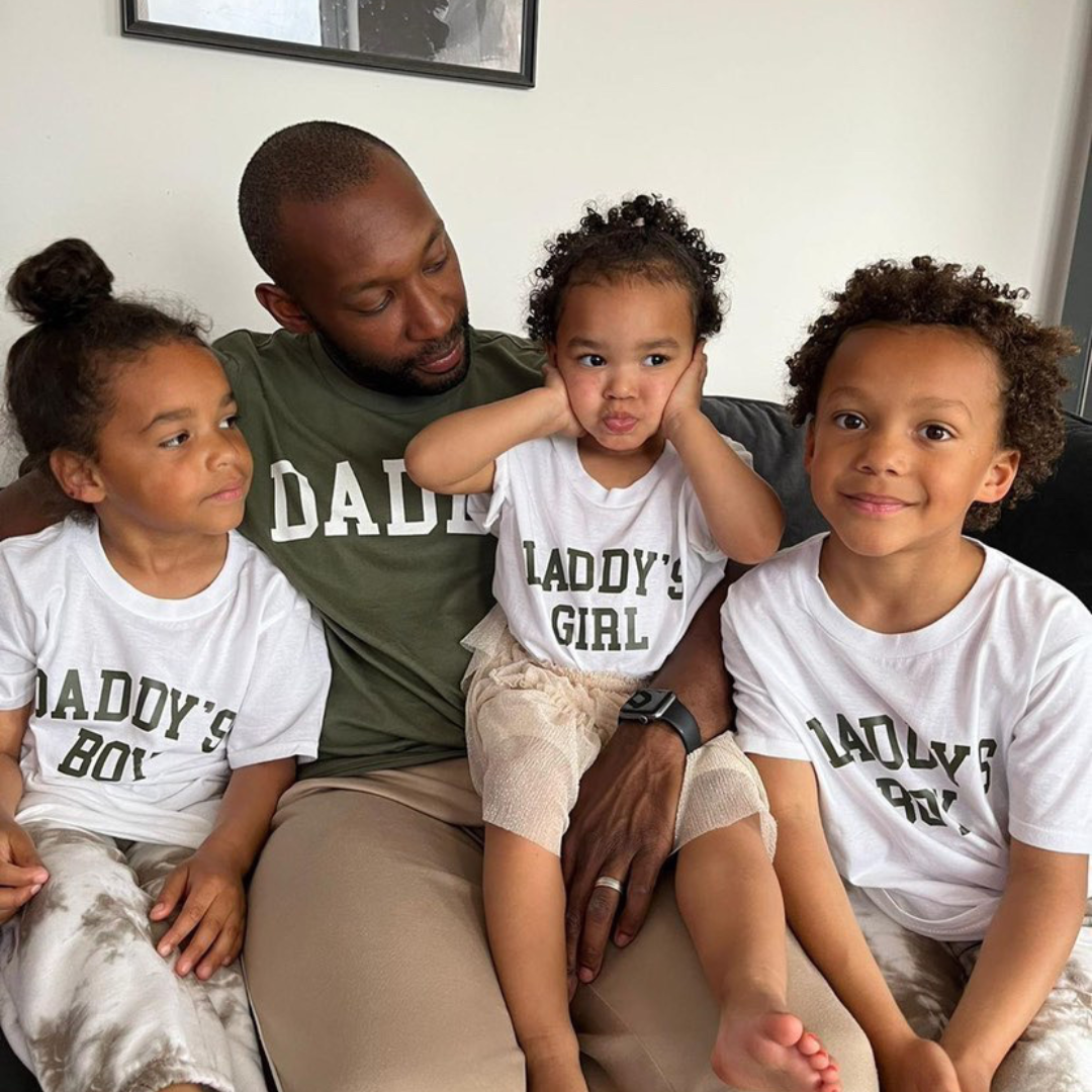 Daddy & Daddy's Girl College Matching T-Shirts