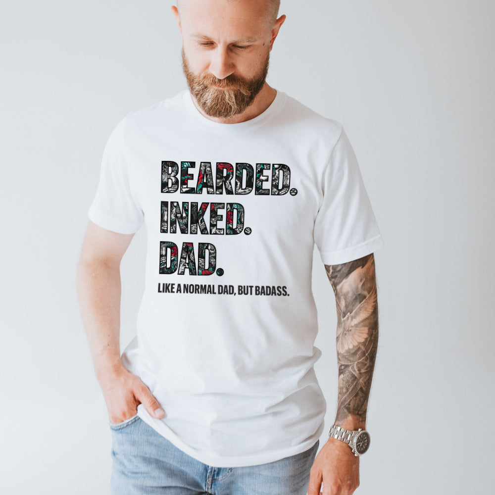Bearded Inked Dad T-Shirt