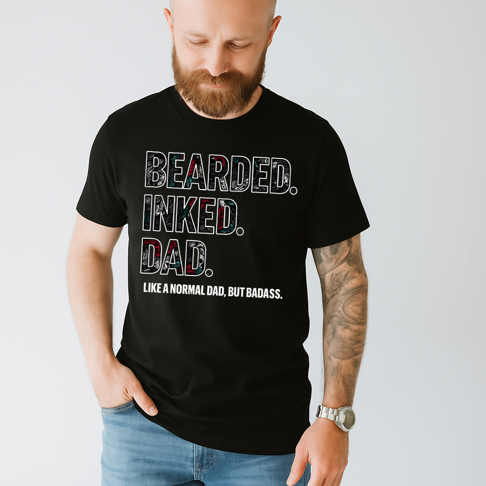 Bearded Inked Dad T-Shirt