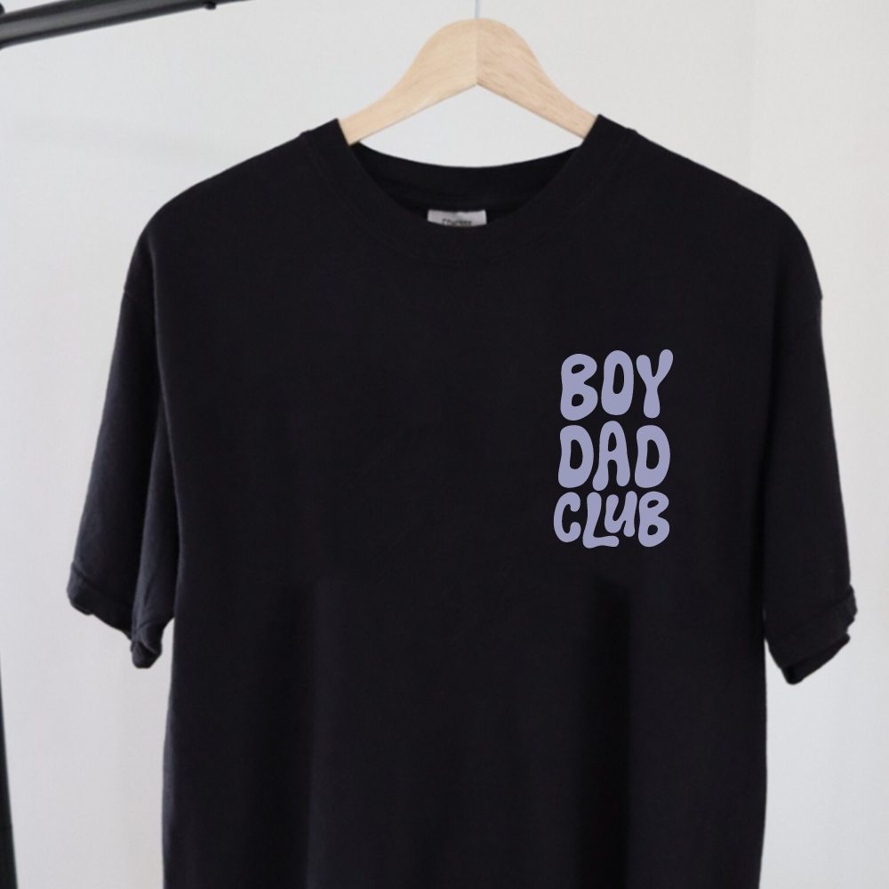 Boy Dad Club Pocket Logo T-Shirt