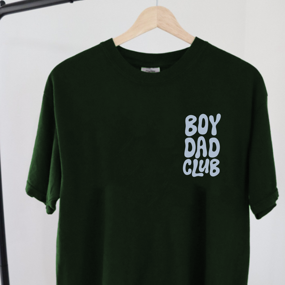 Boy Dad Club Pocket Logo T-Shirt