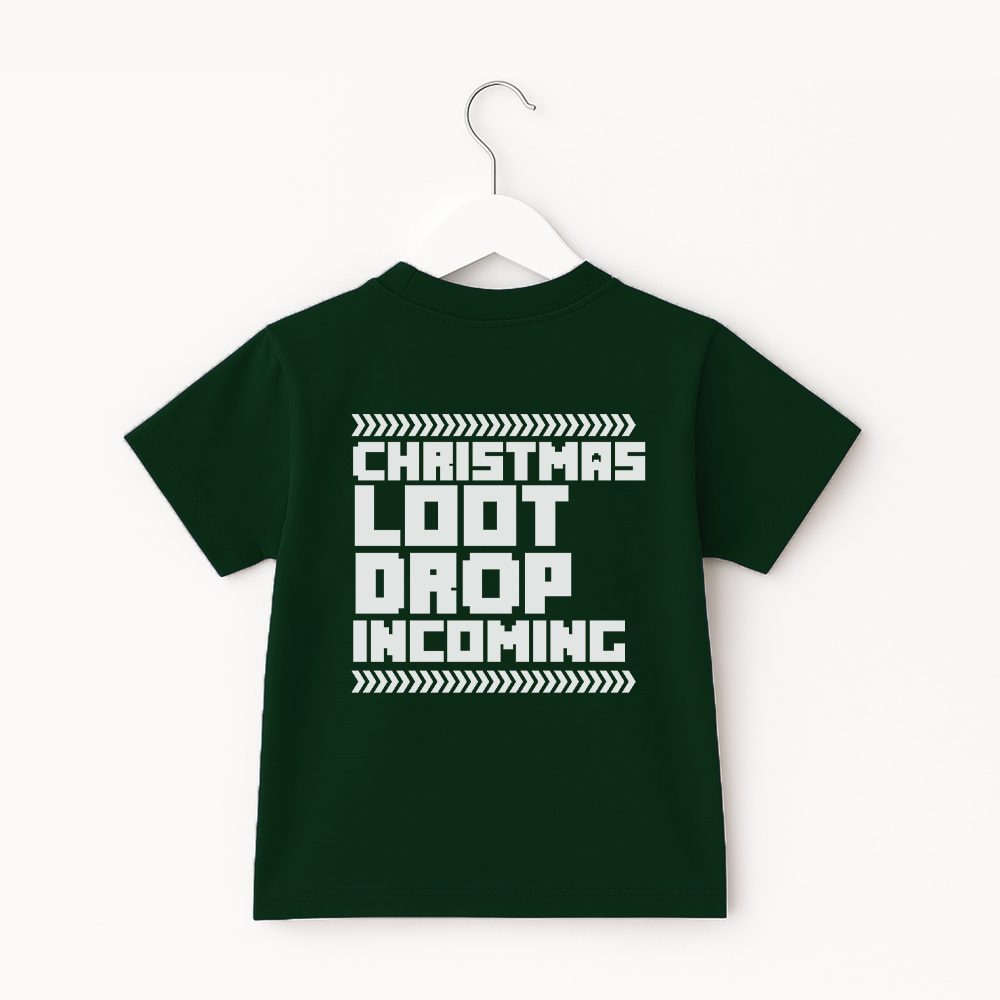 Christmas Loot Drop Graphic T-Shirt