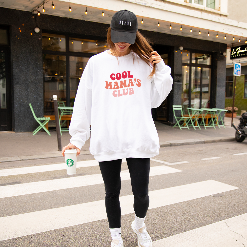 Cool Mamas Club Wave Sweatshirt