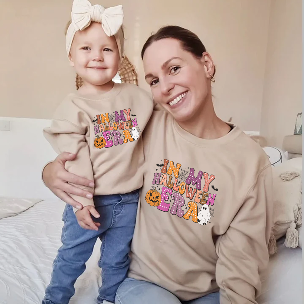 In My Halloween Era Matching Mum & Kid Sweatshirts