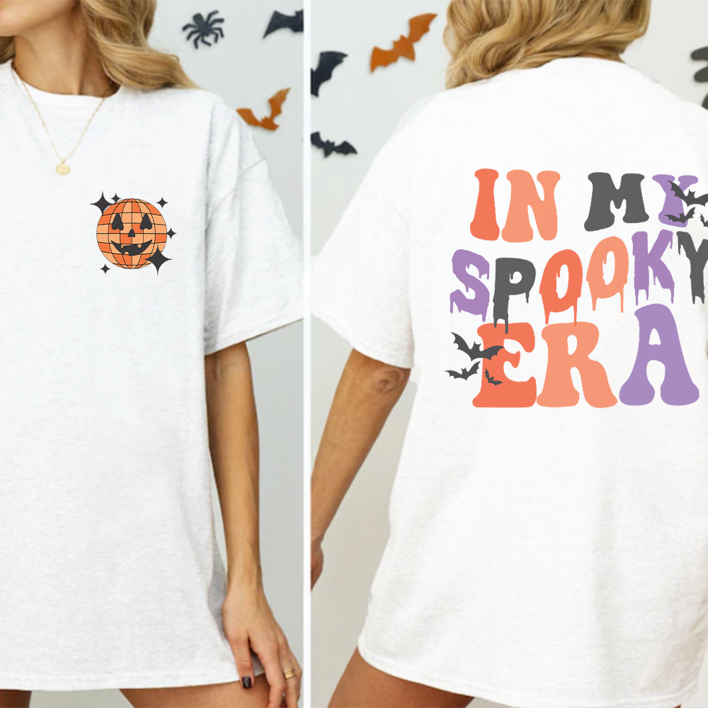 In My Spooky Era Women's Front & Back Logo T-shirt