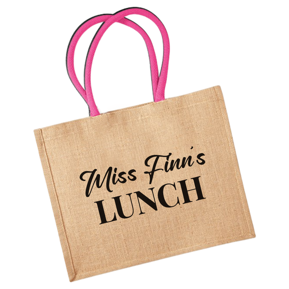 Personalised Teacher Lunch Bag