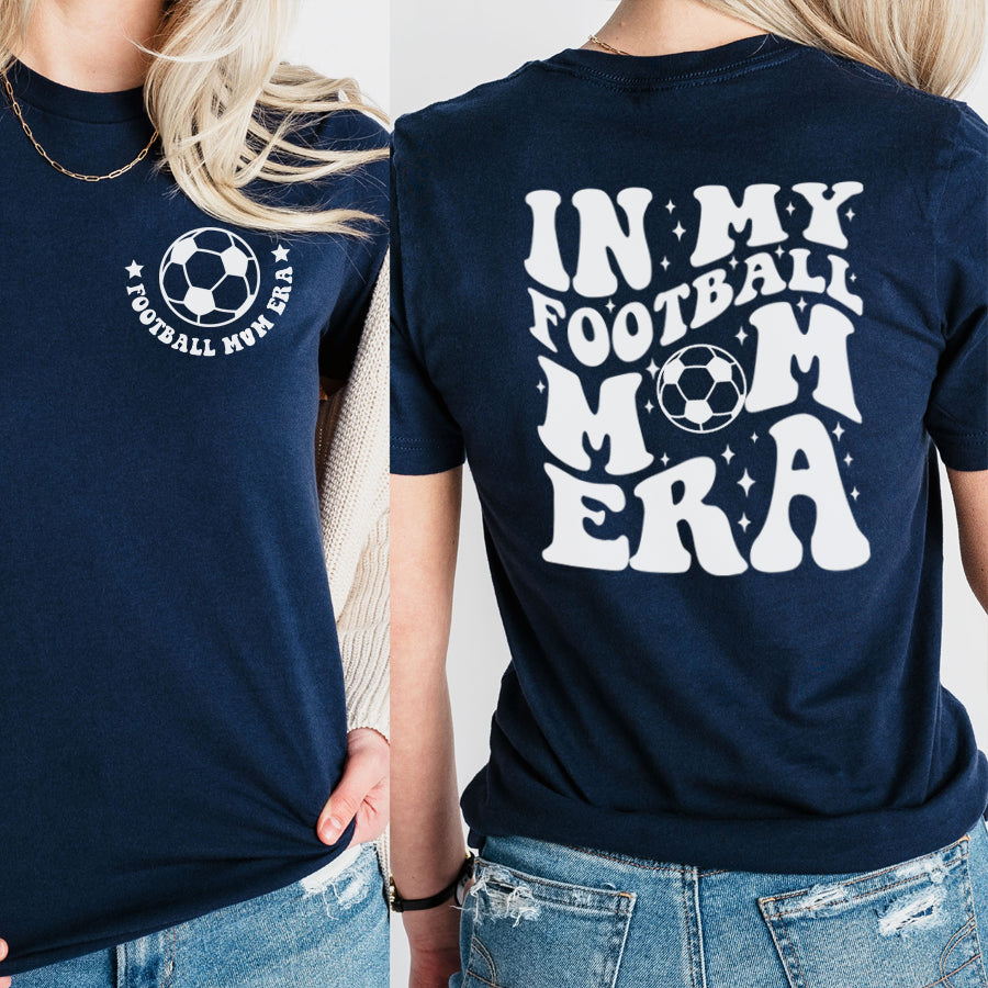 My Football Mum Era Front & Back Logo T-Shirt