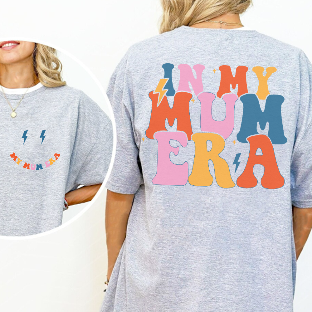 My Mum Era Front & Back Logo T-shirt