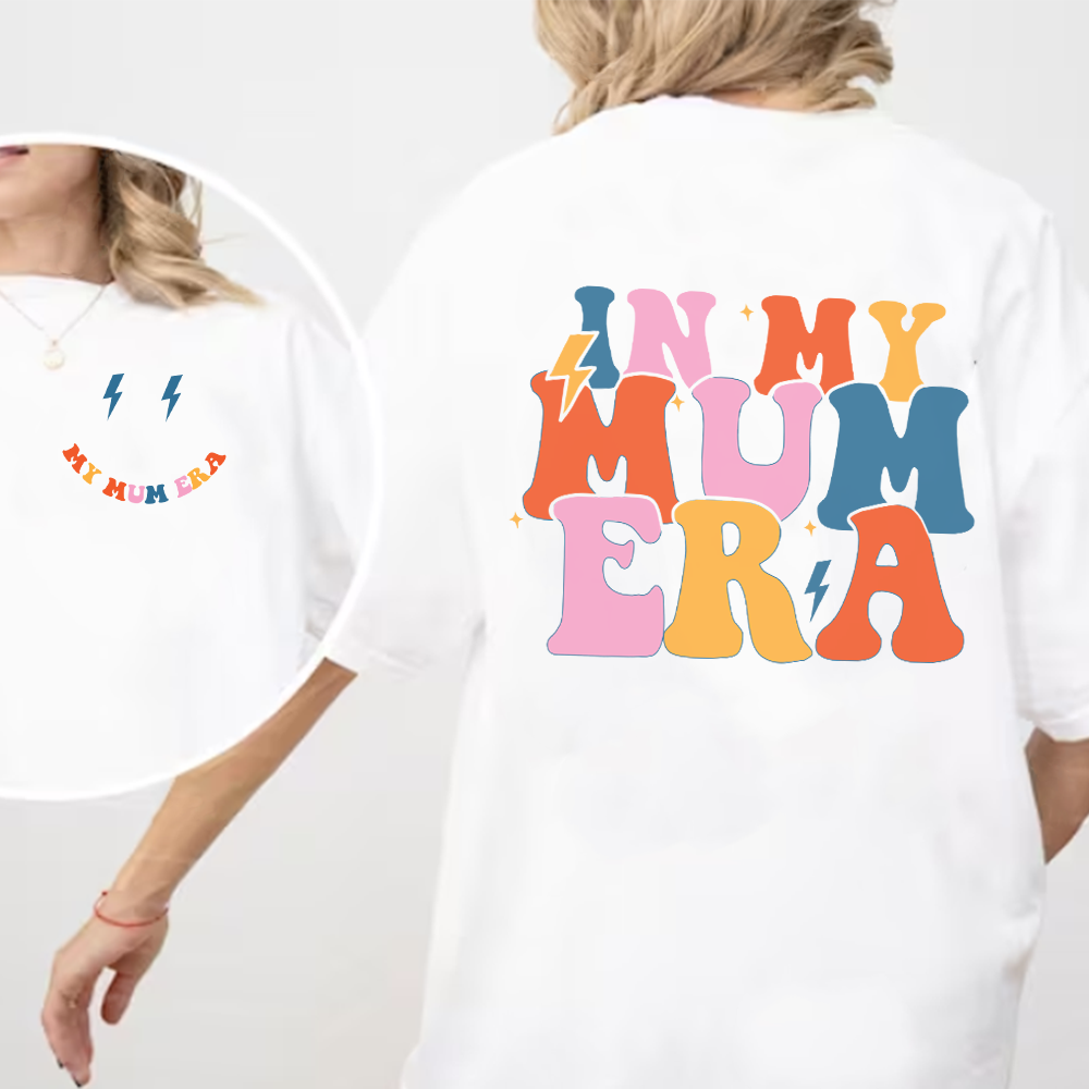 My Mum Era Front & Back Logo T-shirt