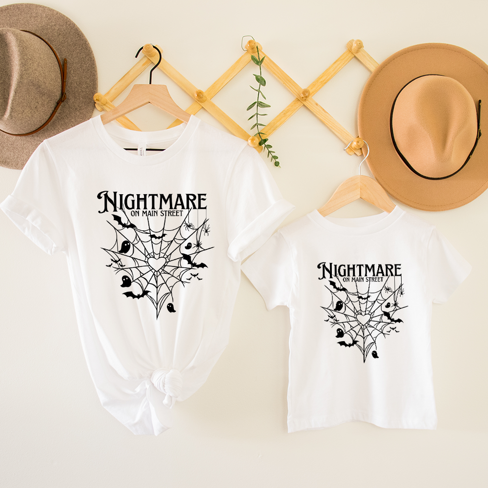 Nightmare On Main Street Matching Graphic T-Shirts