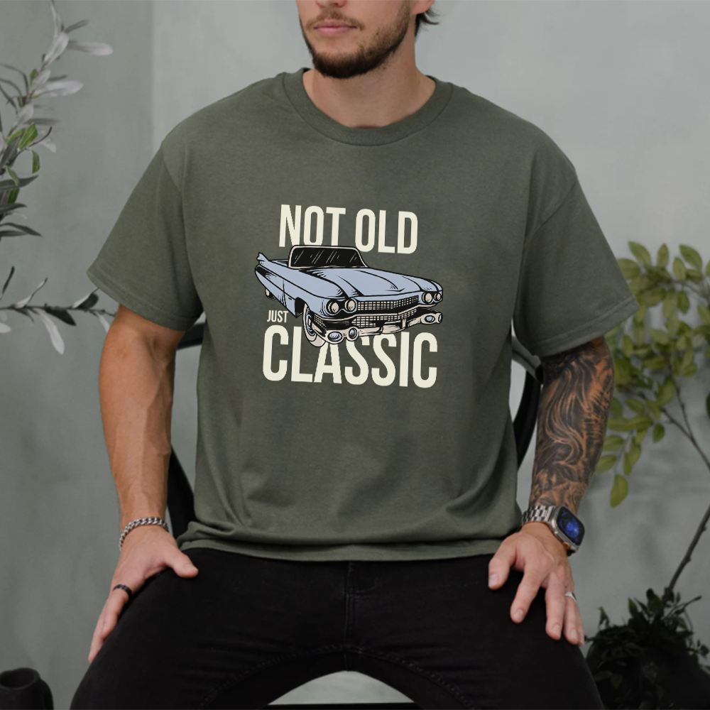 Not Old Just Classic Graphic T-Shirt