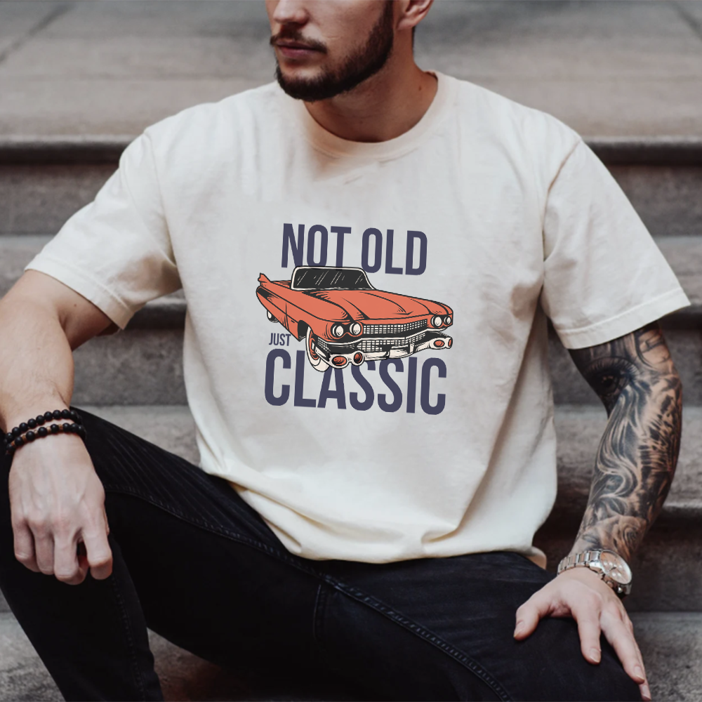 Not Old Just Classic Graphic T-Shirt