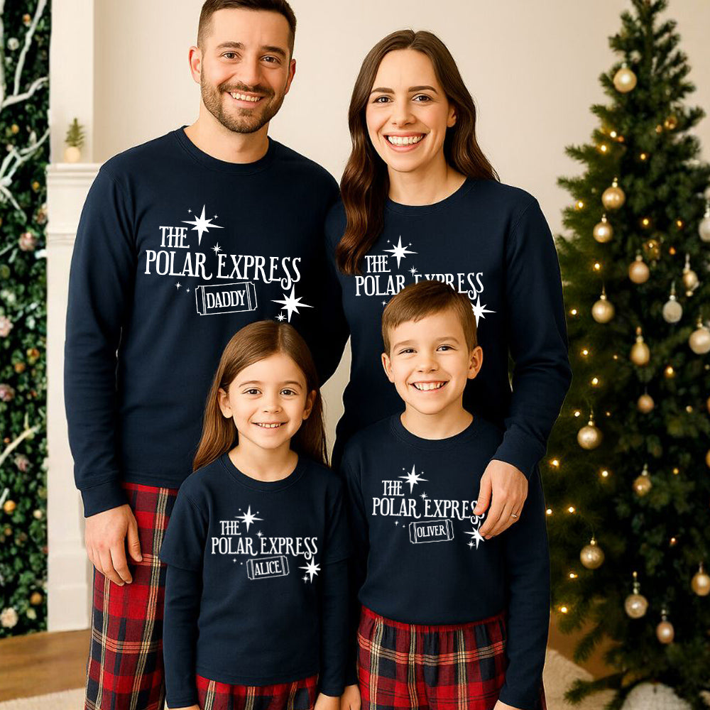 The Polar Express Family Yuletide Pyjama LS Set