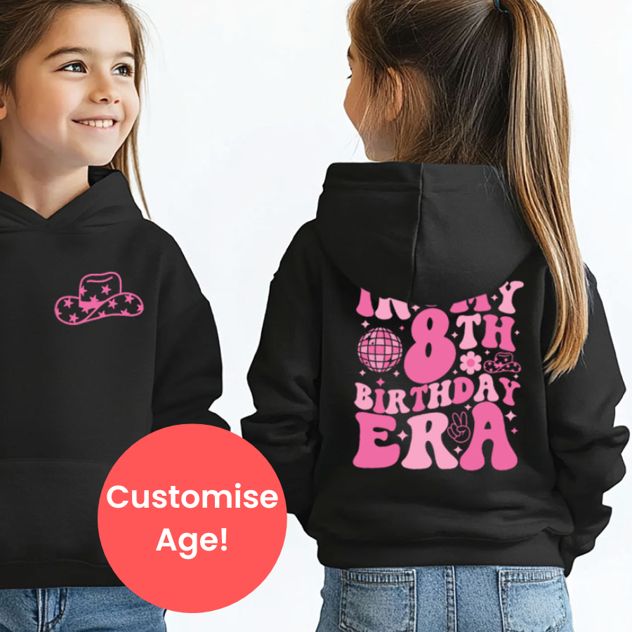 My Birthday Era Personalised Age Hoodie