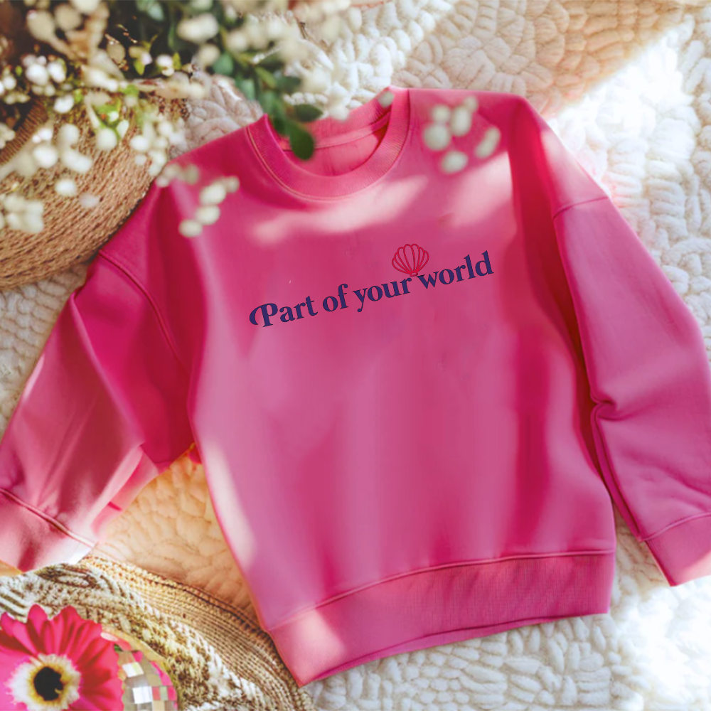 Part Of Your World kids Sweatshirts