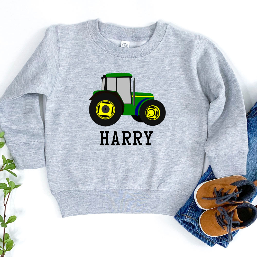 Tractor Logo Personalised Sweatshirt