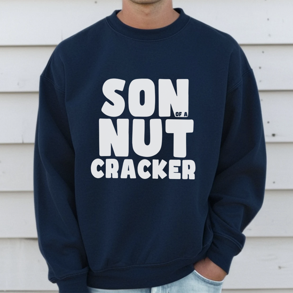 Son Of A Nut Cracker Men's Graphic Sweatshirt