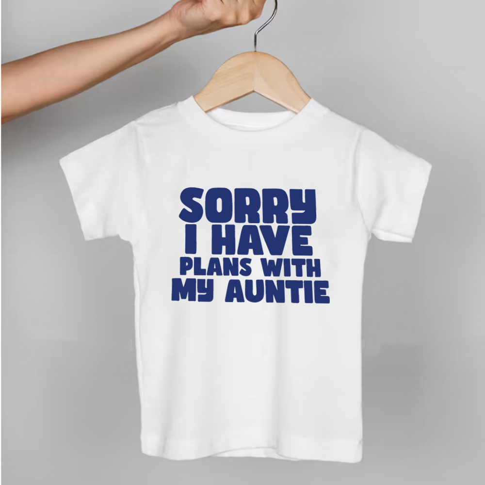 Plans with my Auntie Graphic T-Shirt