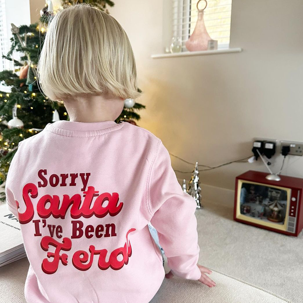 Sorry Santa, I've Been Feral Sweatshirts