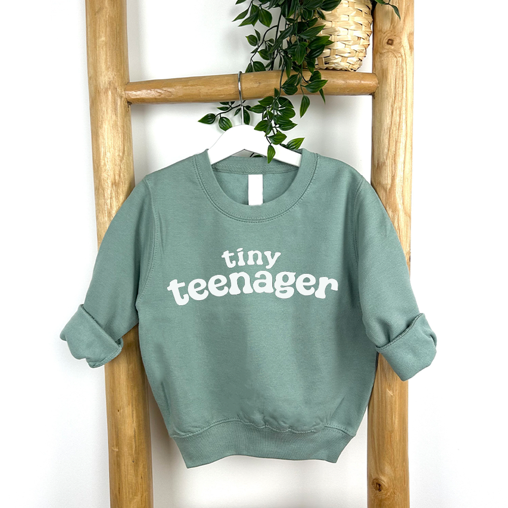 Tiny Teenager Kids Sweatshirt