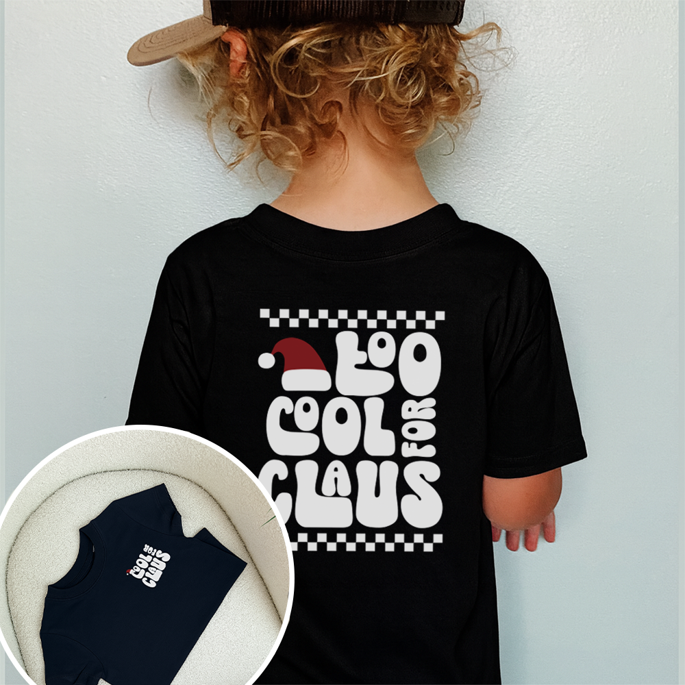 Too Cool For Claus Graphic T-Shirt