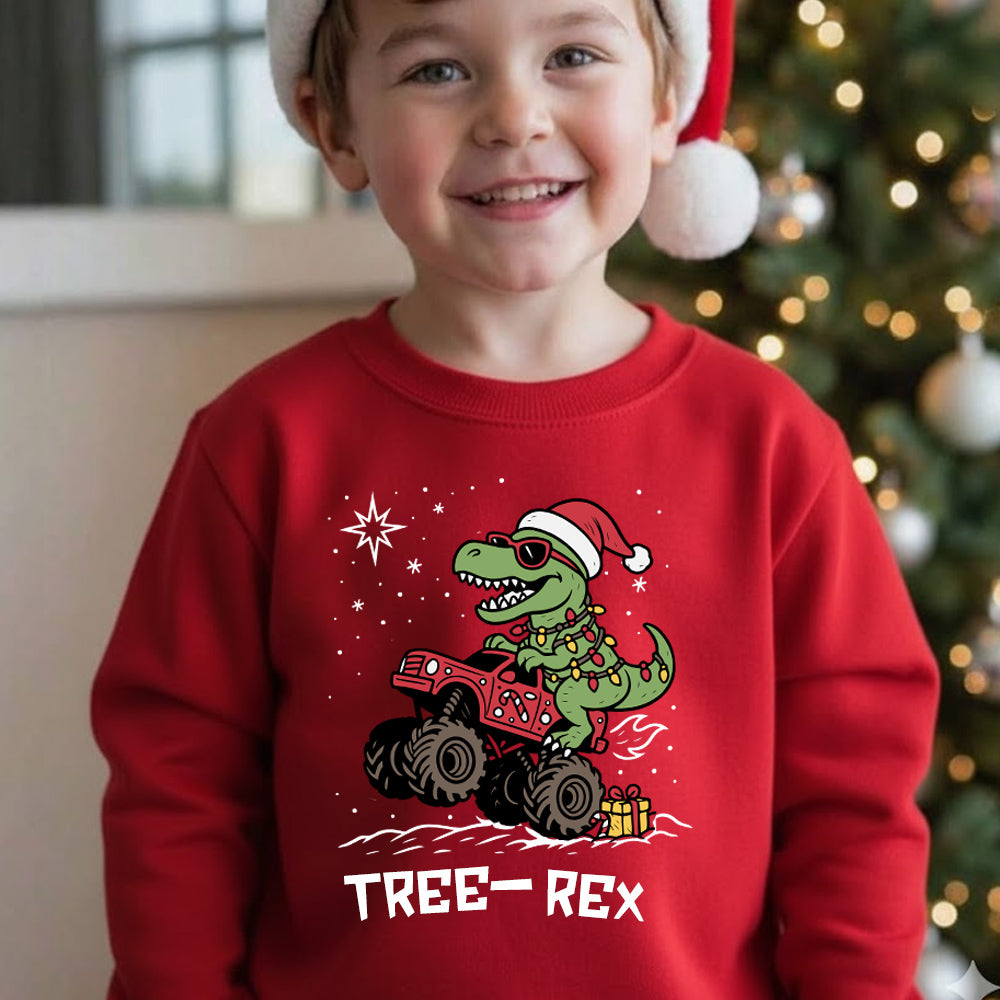 Tree-Rex Christmas Sweatshirt