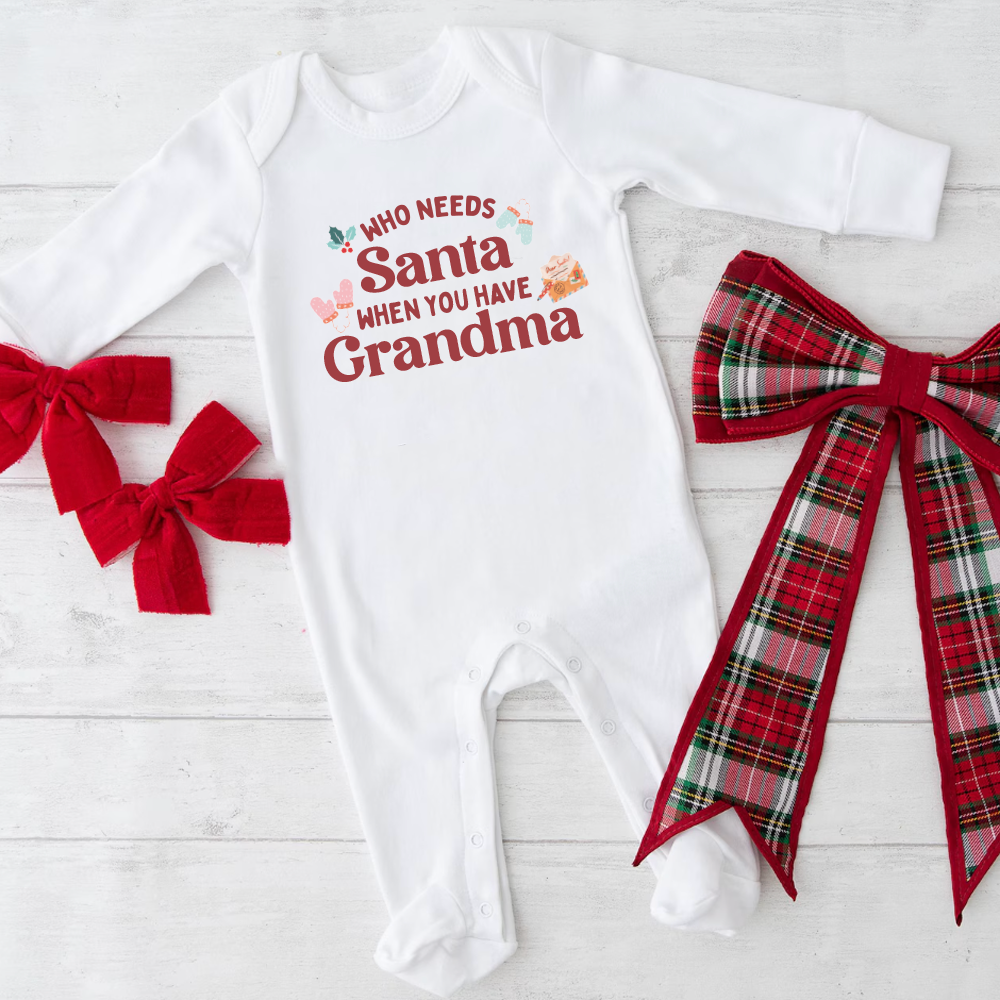 Who Needs Santa Sleepsuit