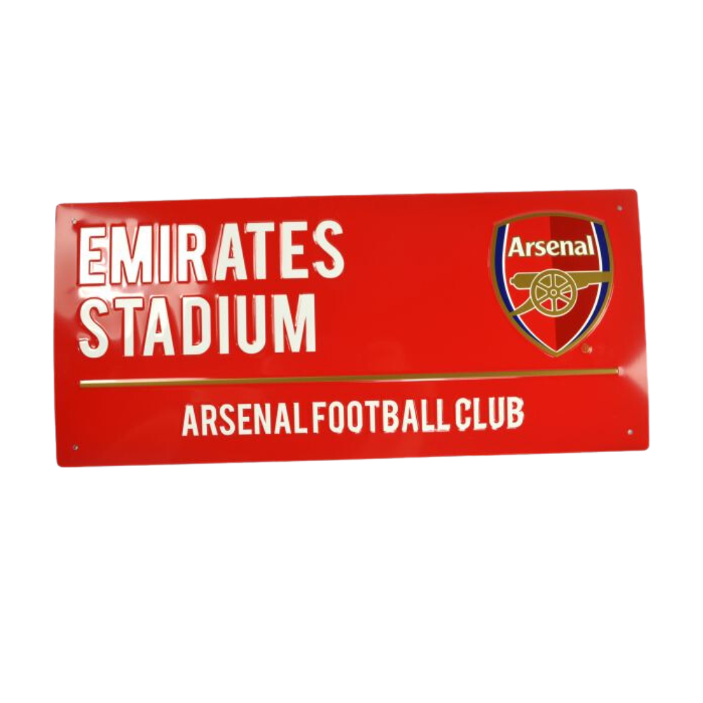 Arsenal Official Emirates Metal Street Sign