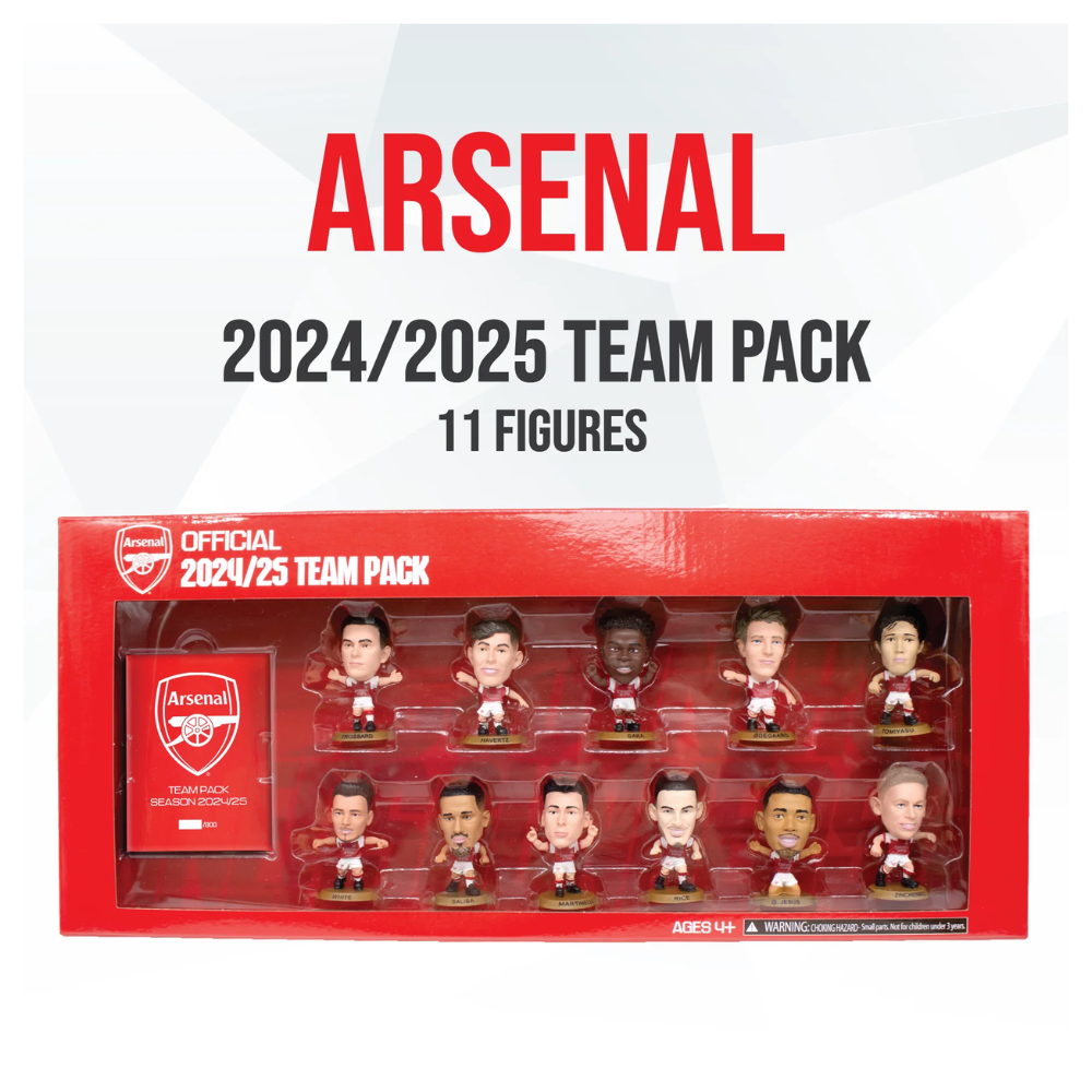 Arsenal SoccerStarz 2024/25 Figurine Team Pack