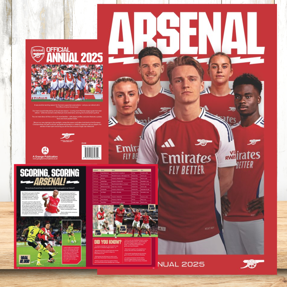 Arsenal 2025 Official Annual