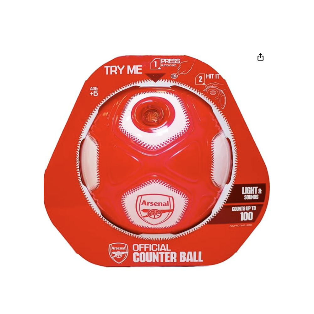 Arsenal Official Smart Ball Counter Football