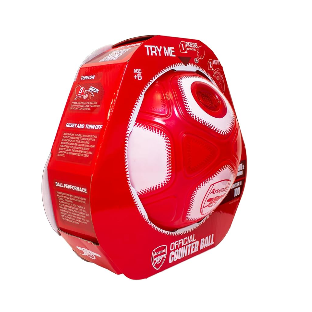 Arsenal Official Smart Ball Counter Football