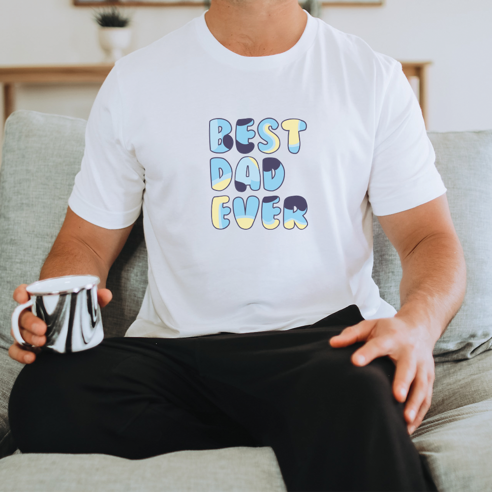 Puppy Dog - Best Dad Ever T-shirt