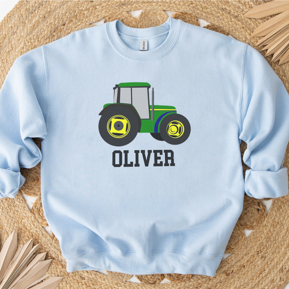 Tractor Logo Personalised Sweatshirt