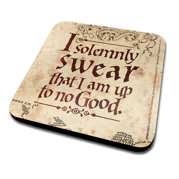 Harry Potter (Marauders Map) Mug, Coaster Keychain Gift Set