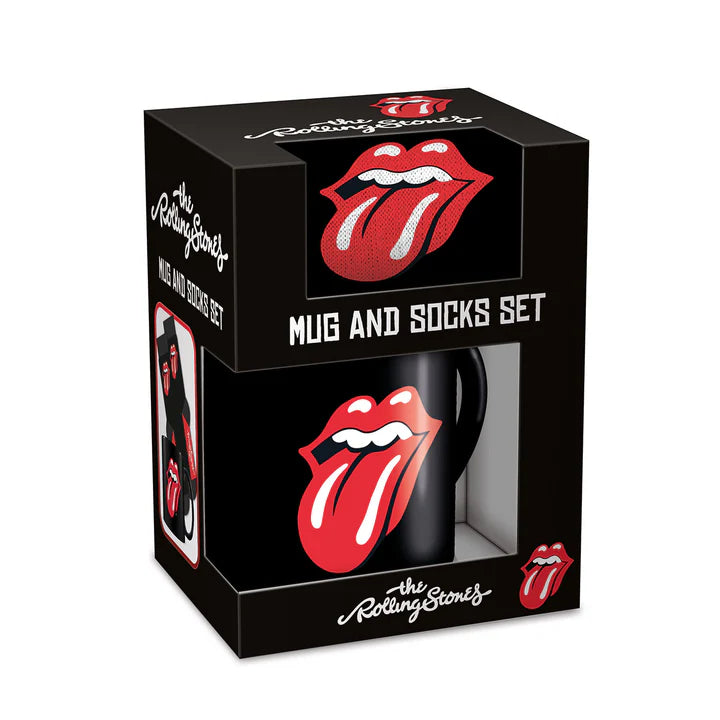 The Rolling Stones (Tongue) Mug & Sock Set