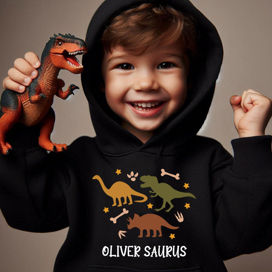 Dino Roar Personalised Kids Hoodie