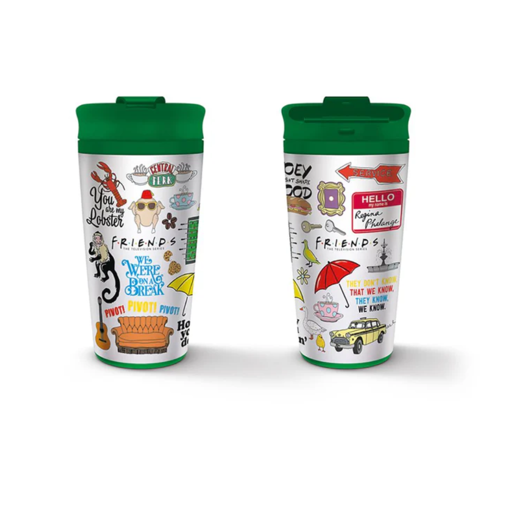 Friends Official Iconograph 450ml Travel Mug