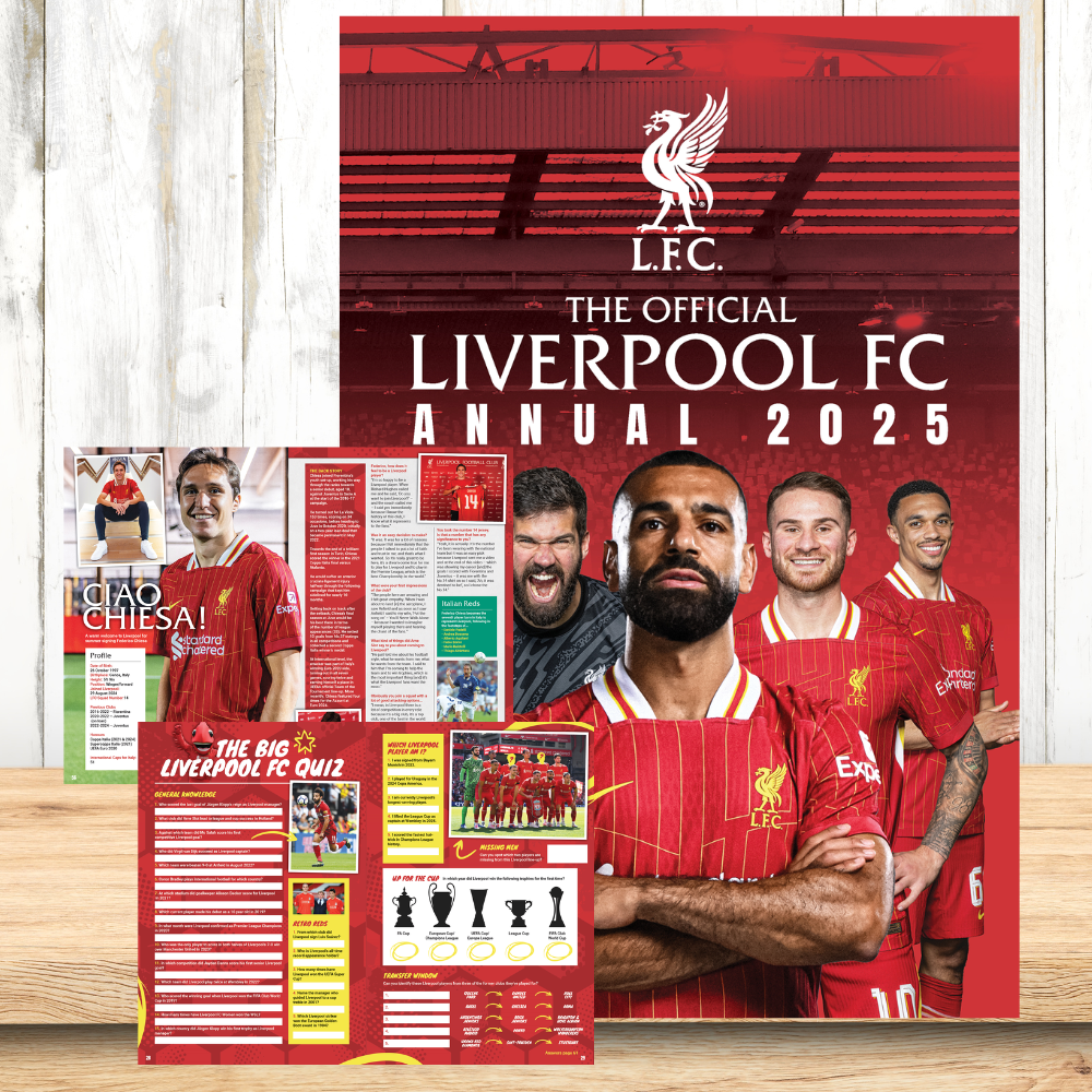 Liverpool 2025 Official Annual