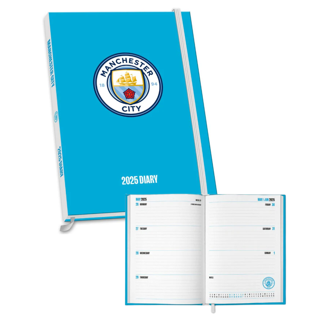 Manchester City Official 2025 A5 Diary