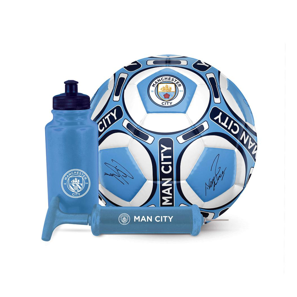 Manchester City Official Signature Football Gift Set