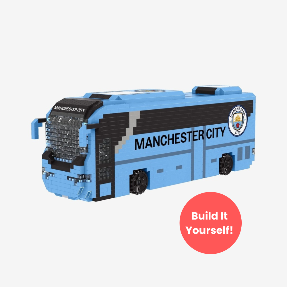 Manchester City 3D Brick Construction Team Coach Kit