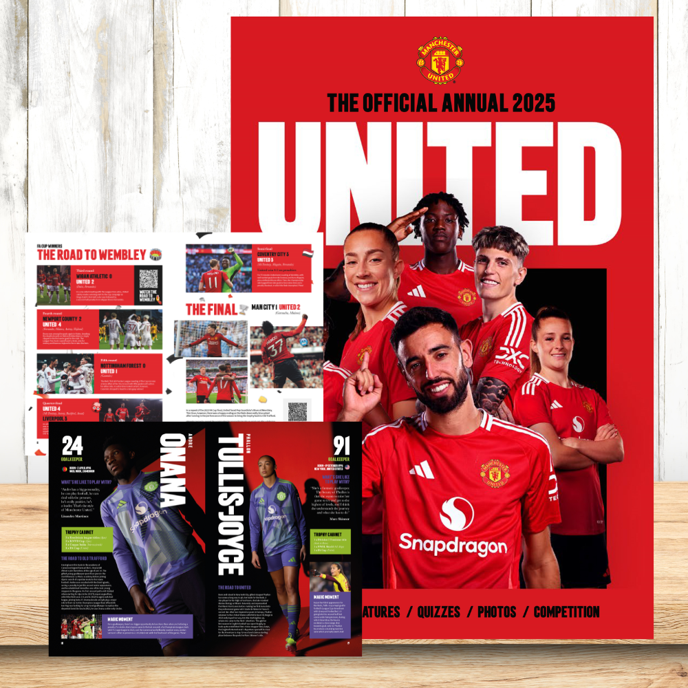 Manchester United 2025 Official Annual