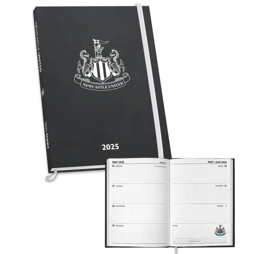 Newcastle United Official 2025 A5 Diary