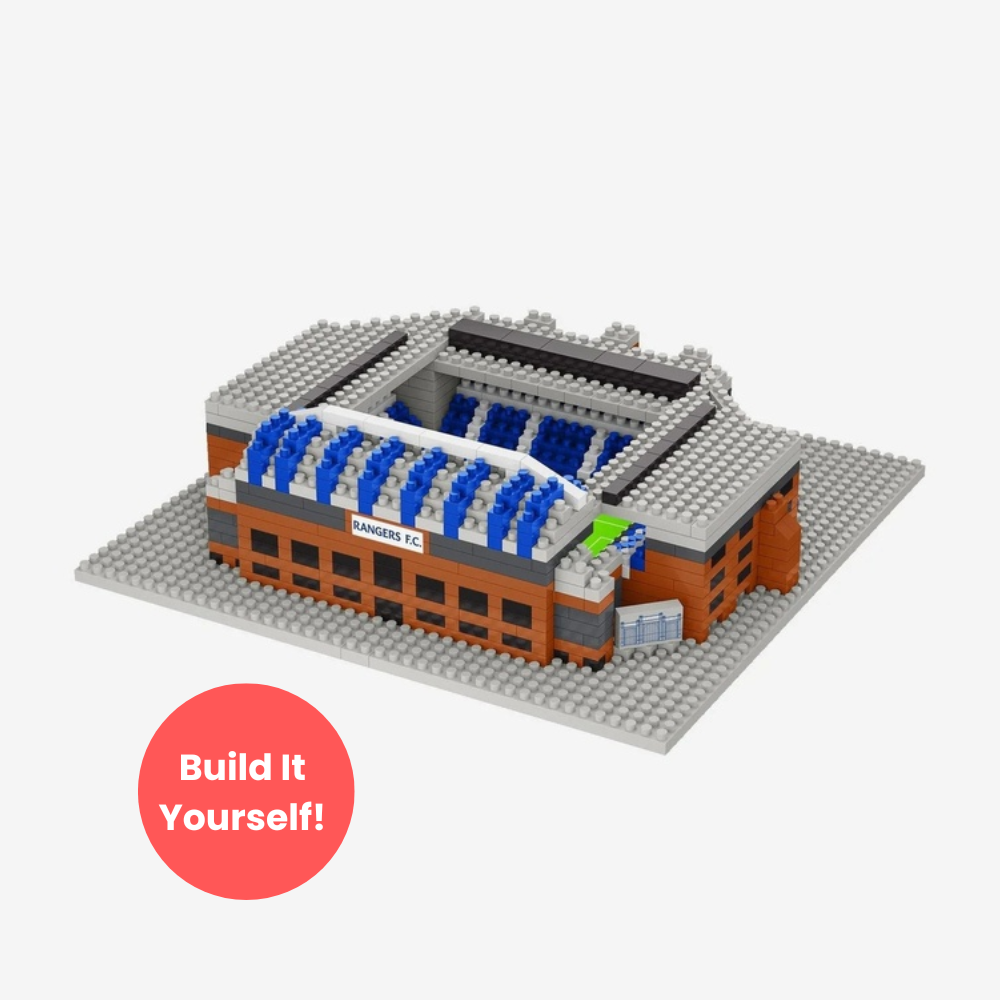 Glasgow Rangers 3D Brick Construction Ibrox Stadium Kit