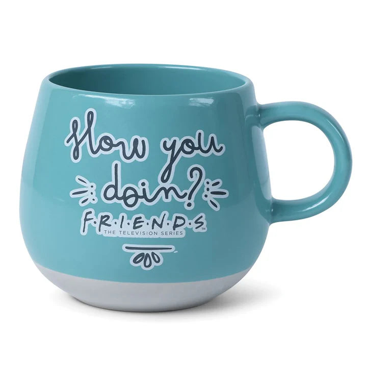 Friends (How You Doin' - Green) Round Mug 13Floz/ 370ml